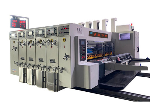 上海GSC全电脑高速水墨印刷开槽模切机（四色）
