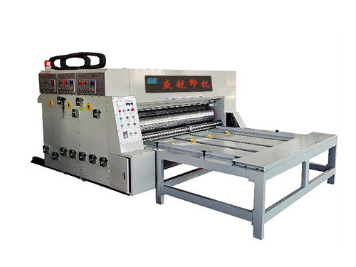 上海MLA半自动水墨印刷开槽模切机